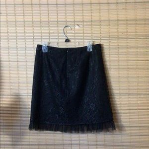 SHARON ENDICK lace over pencil skirt elegant